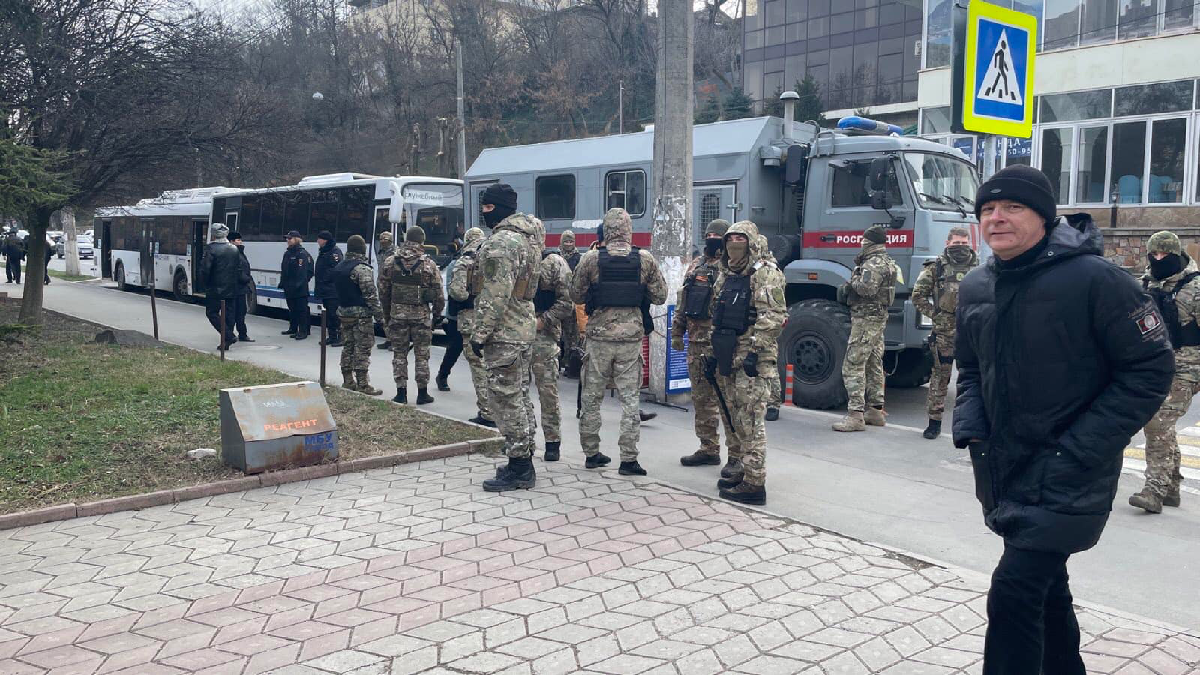 Окупаційний суд відправив під арешт кримськотатарських активістів, затриманих 25 січня